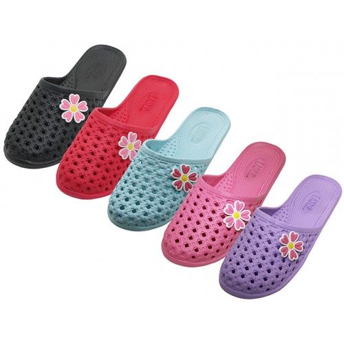 Wholesale Footwear Women's Close Toe Super Soft Slide Eva Sandals Sizes 6-11