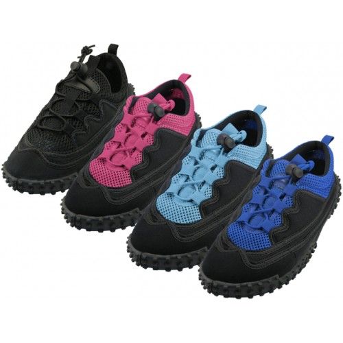 Wholesale Footwear Women's Lace Up Wave Water Shoes Sizes 6-11