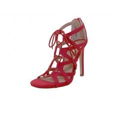 Wholesale Footwear Women's Mixx Shuz" High Heel Gladiator Strap Sandals In Red Sizes 6-10