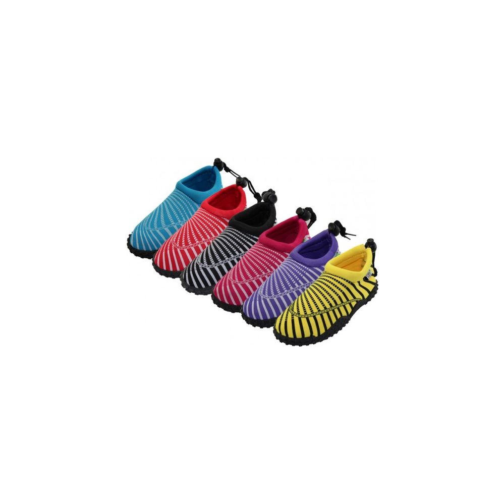 Wholesale Footwear Women's Sea Shell Print Wave Water Shoes Sizes 6-11