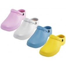 Wholesale Footwear Women's Sport Close Toe Rubber Nursing Clogs Sizes 6-11