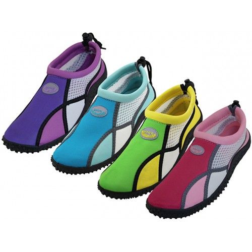 Wholesale Footwear Women's Wave Multi Color Water Shoes Sizes 6-11