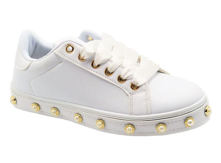 Wholesale Footwear Women Sneakers White Size 6 - 10 Assorted