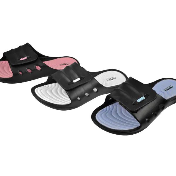 Wholesale Footwear Womens Fashion Flip Flops Assortment Of Colors Man Made Sole And Upper Imported